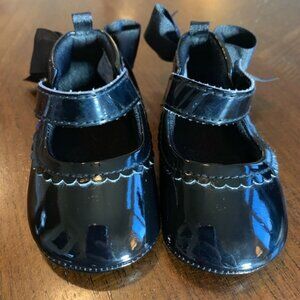 Shiny Black Gerber Dress Shoes 3